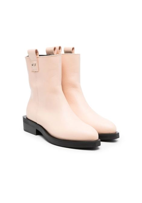 Ankle boots with logo plaque N°21 KIDS | 752971